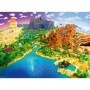Puzzle lumea Minecraft 500 piese
